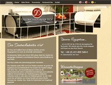 Tablet Screenshot of hotel-kiel.info